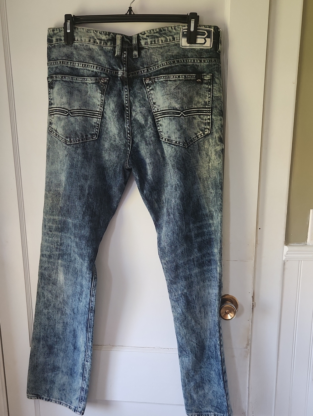 Acid Wash Buffalo Jeans